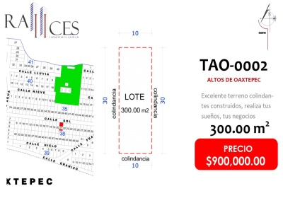 Altos de OAxtepec, Morelos, ,Terreno,For Sale,Altos de OAxtepec,1091